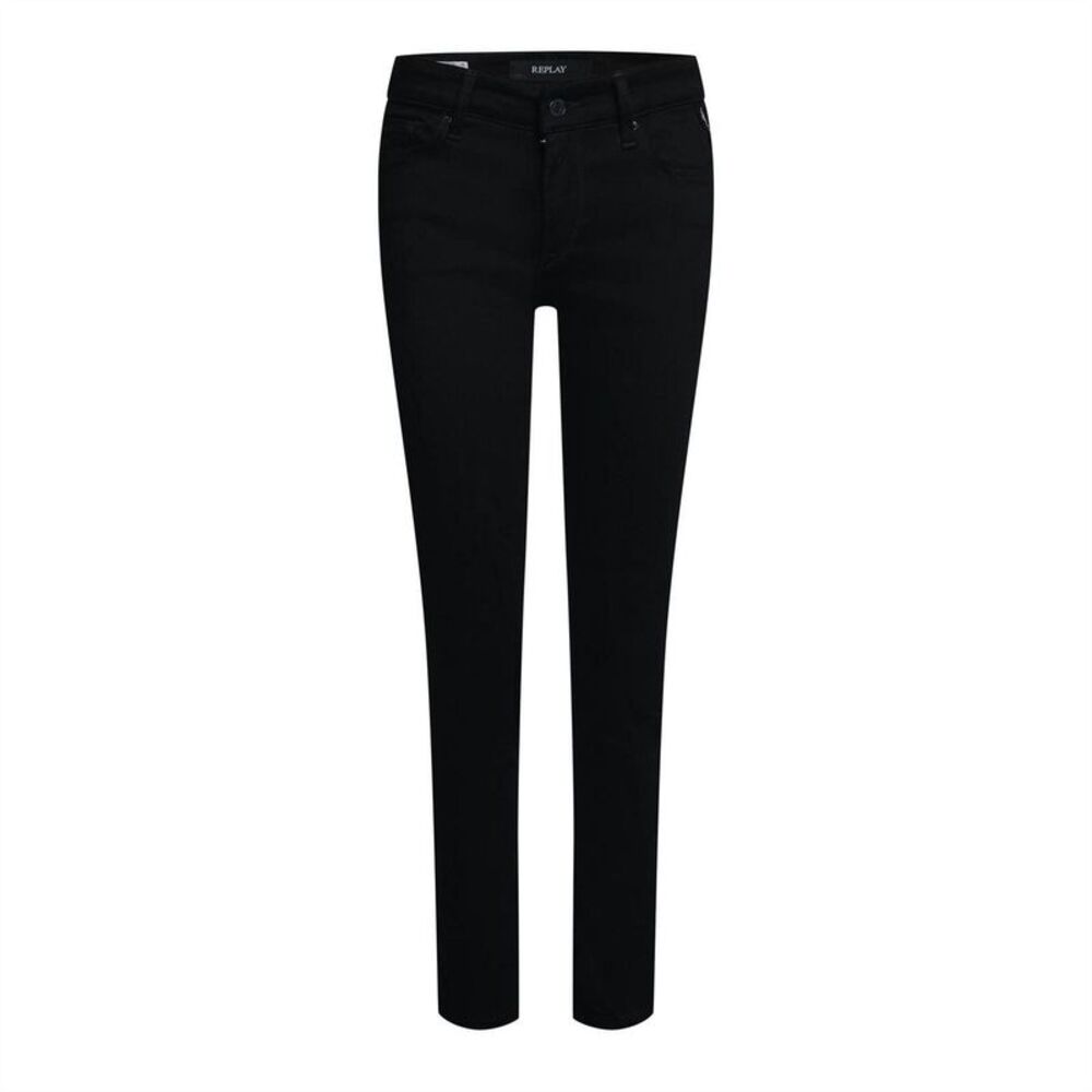Replay Womens/Ladies New Luz Plain Skinny Jeans / Black